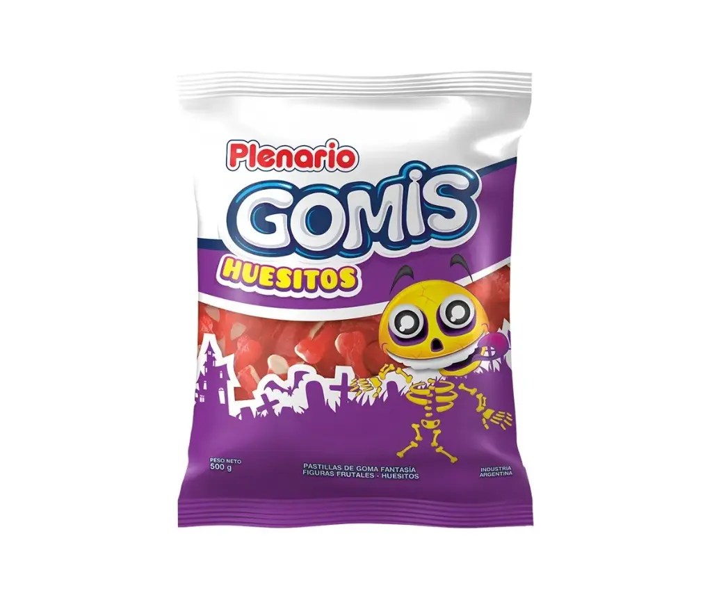 [100419] Goma Plenario Huesitos x500g