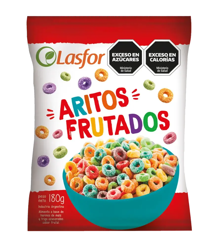 [100423] Aritos Frutados Lasfor x180g