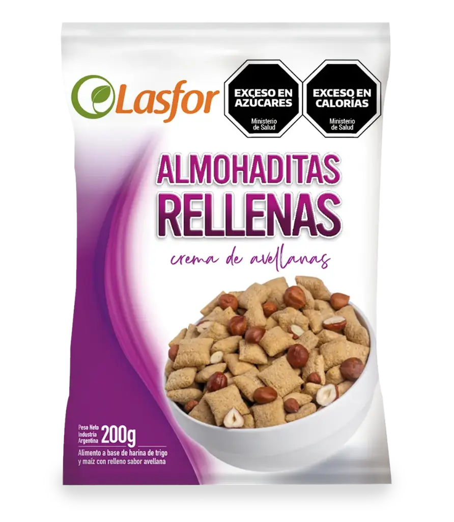 [100425] Almohaditas Lasfor Rellenas de Avellana x200g