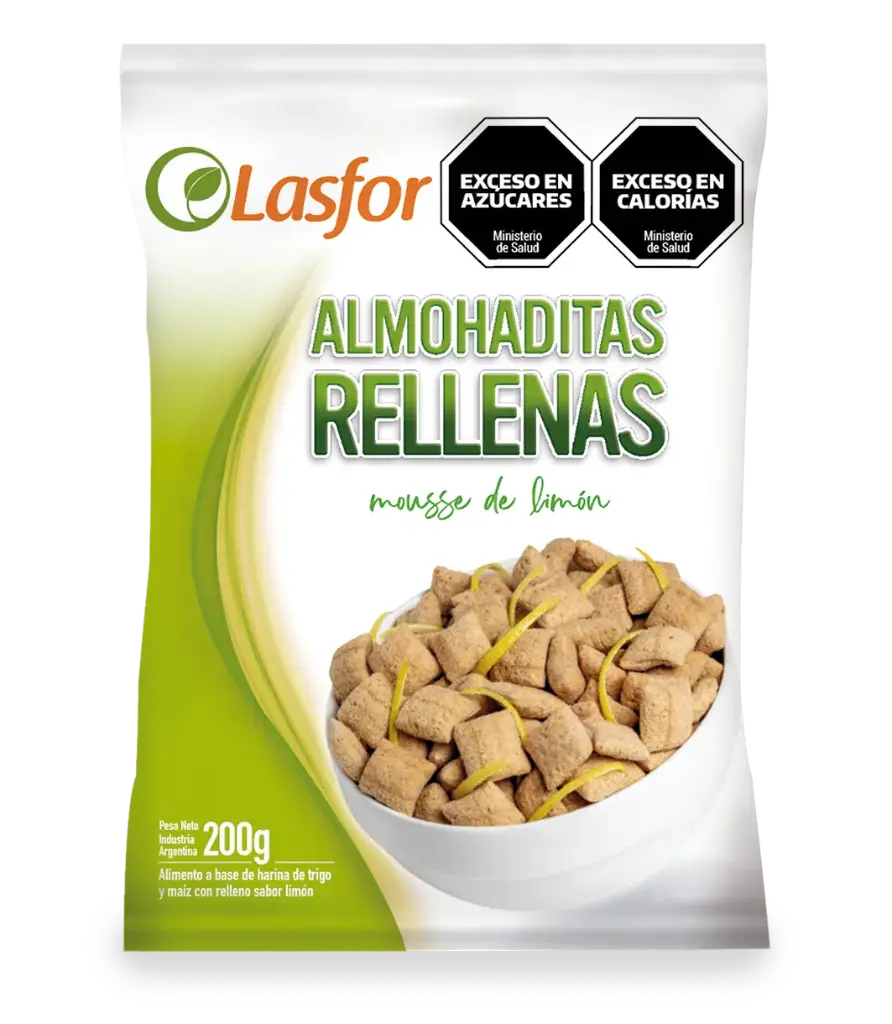 Almohaditas Lasfor Rellenas de Limón x200g