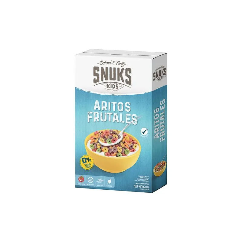 Aritos Frutales Snuks x200g