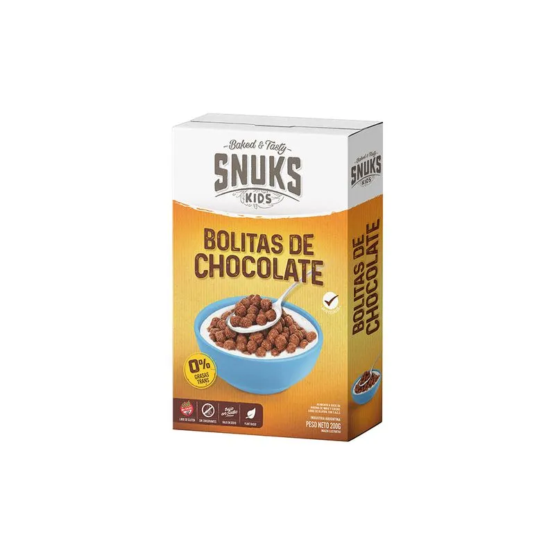 [100433] Bolitas de Chocolate Snuks x200g