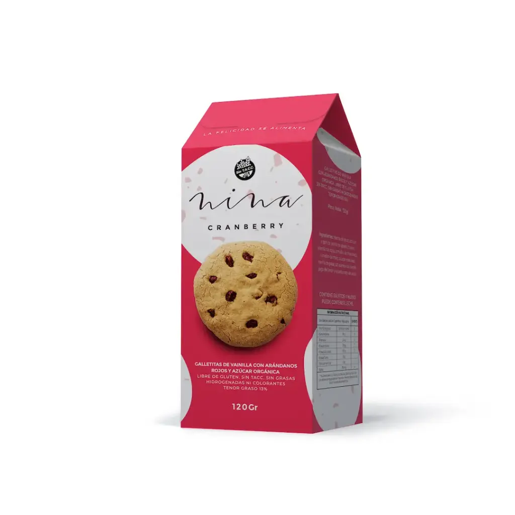 [100437] Galletitas Nina Cranberry x120g