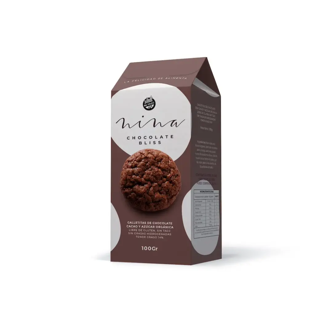 [100439] Galletitas Nina Chocolate Bliss x120g