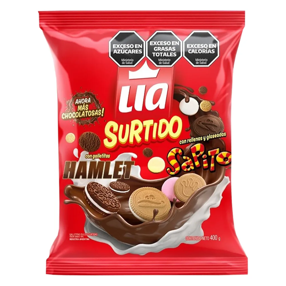 Galletitas Surtido Lia x400g