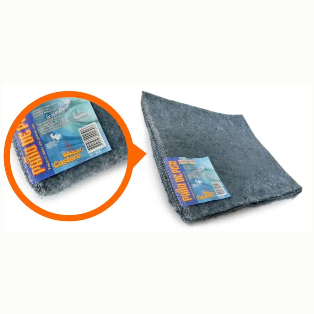 Paño De Piso Gris Profesional Costero 60x70cm