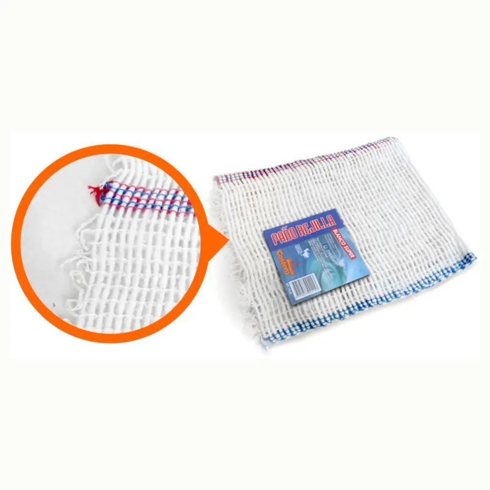 [100456] Paño Rejilla Pabilo Crudo Costero 38x50cm