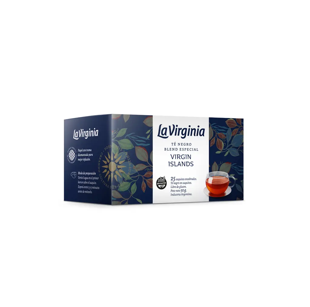 Té La Virginia Virgin Islands x25u (x6)