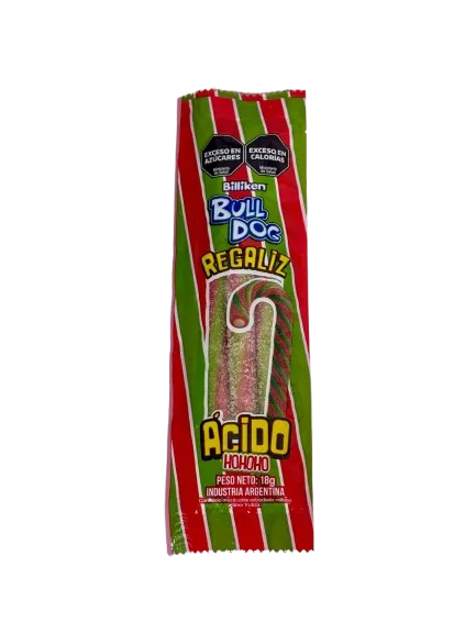 [100494] Tubito Bulldog Navidad x18g