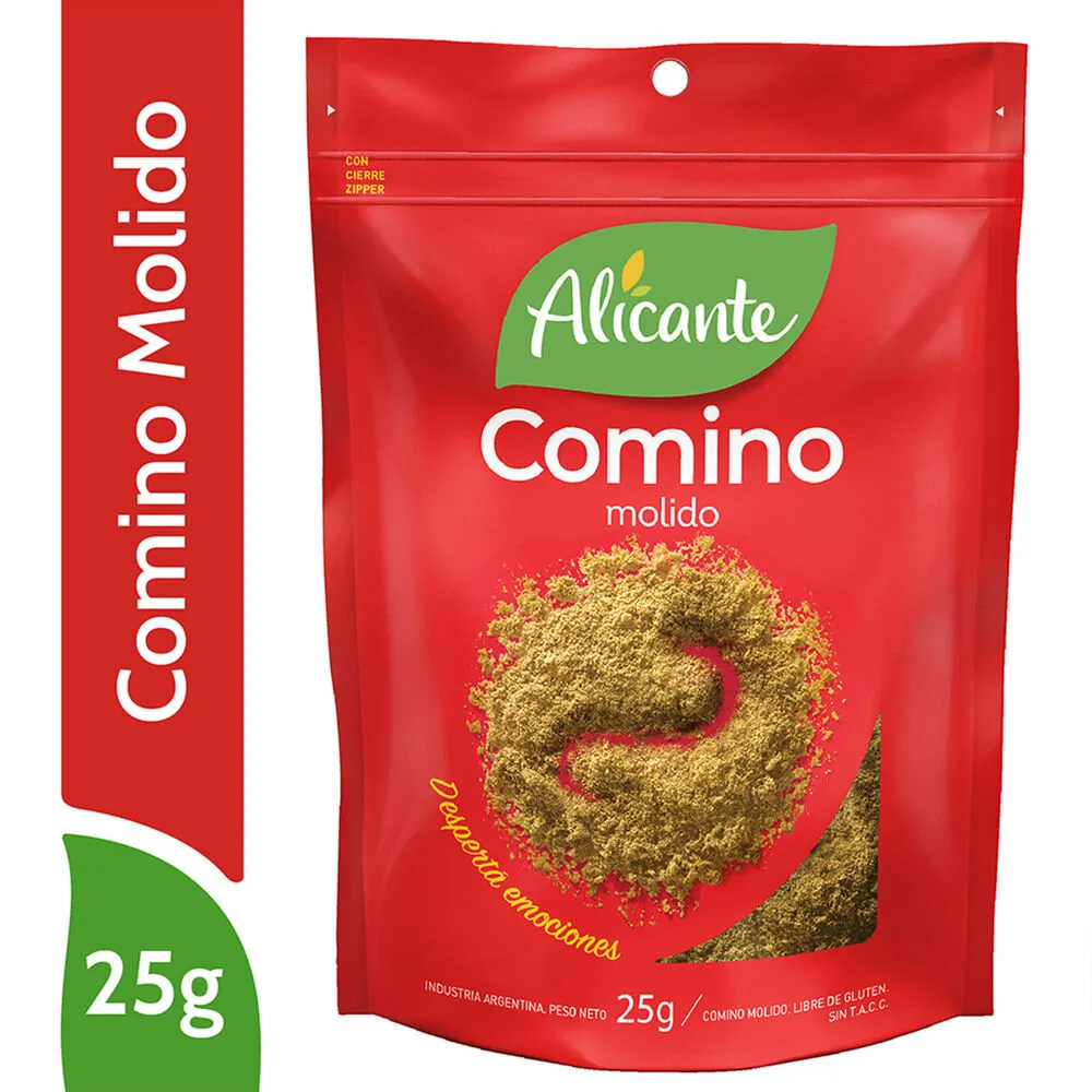Comino Molido Alicante sin Tacc x25g