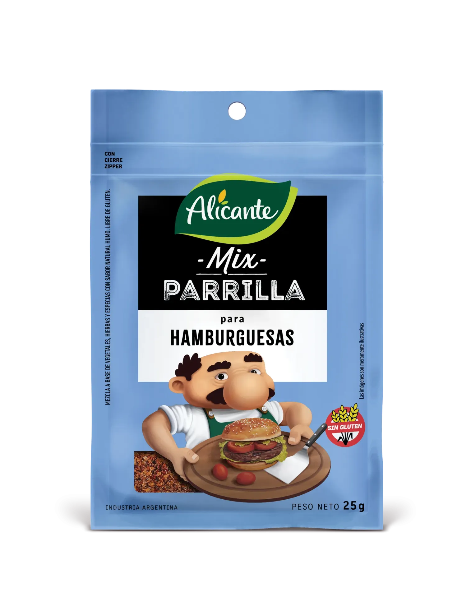 [100496] Mix Parrilla Alicante Hamburguesas x25g