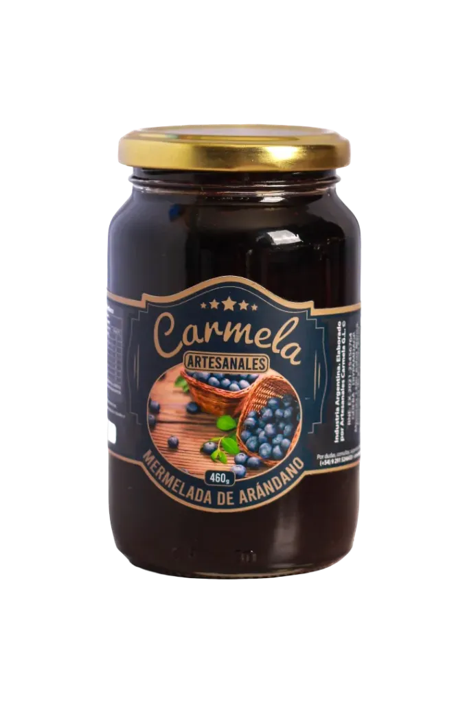Mermelada de Arándanos Carmela x460g