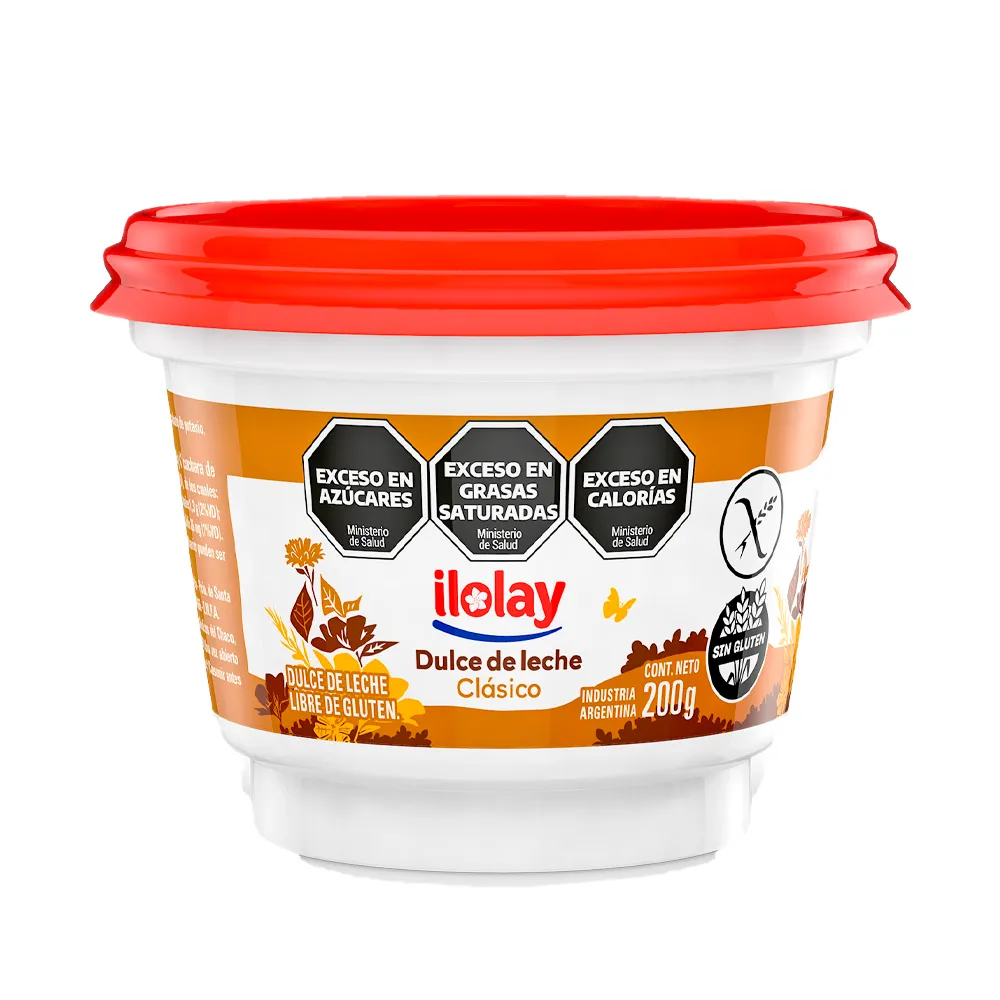[100524] Dulce de Leche Clásico Ilolay x200g