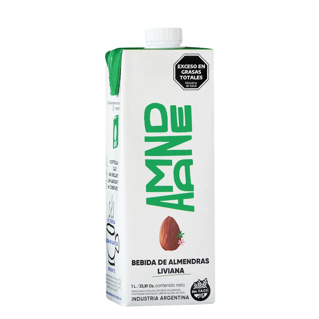 [100533] Leche de Almendras Amande Liviana x1L