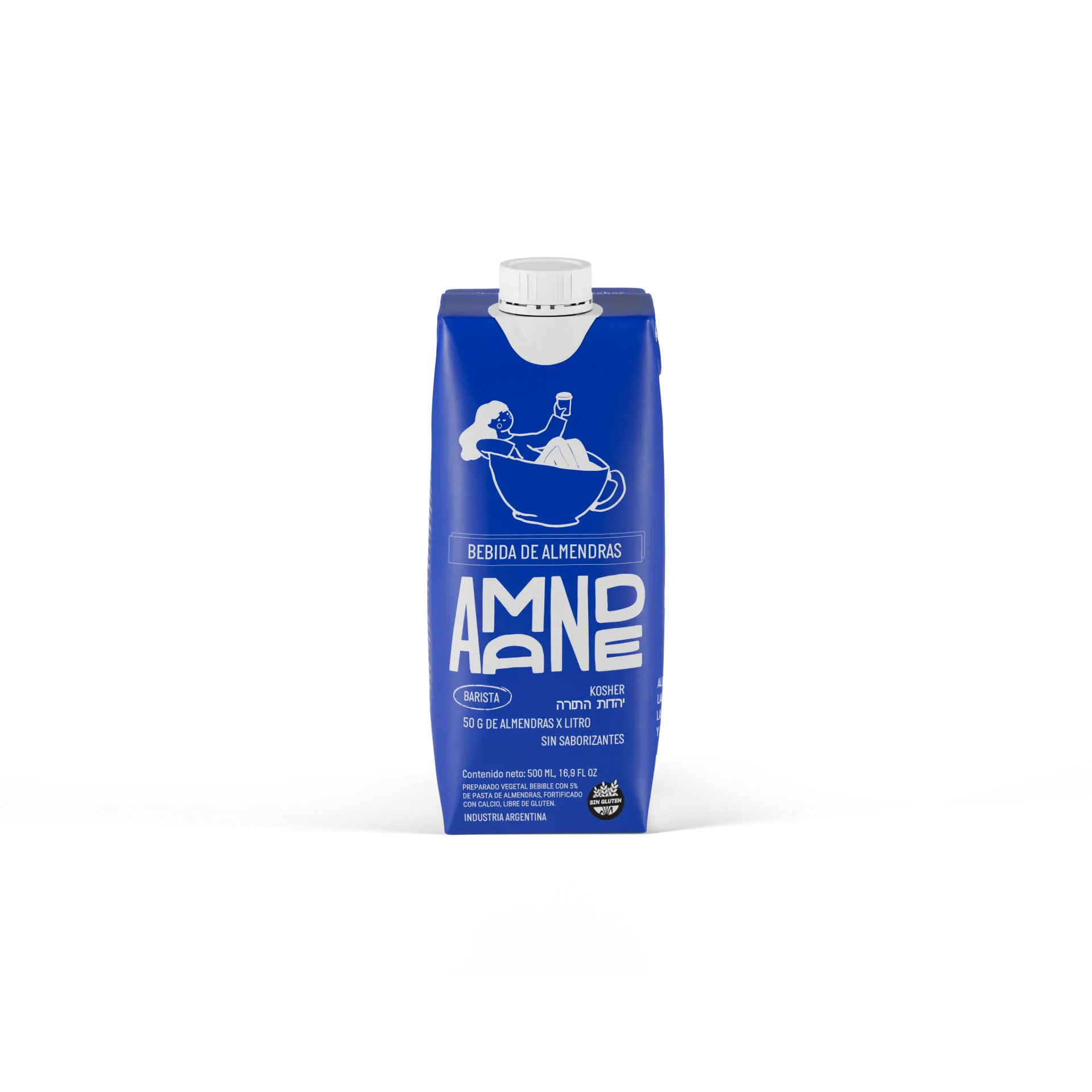 Leche de Almendras Sabor Original Amande x500ml (x12)