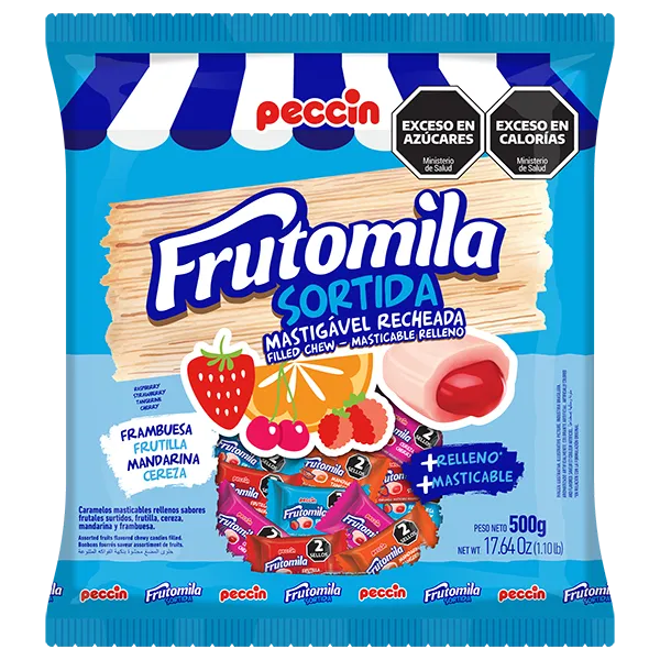 Caramelo Masticable Frutomila Surtida x500g