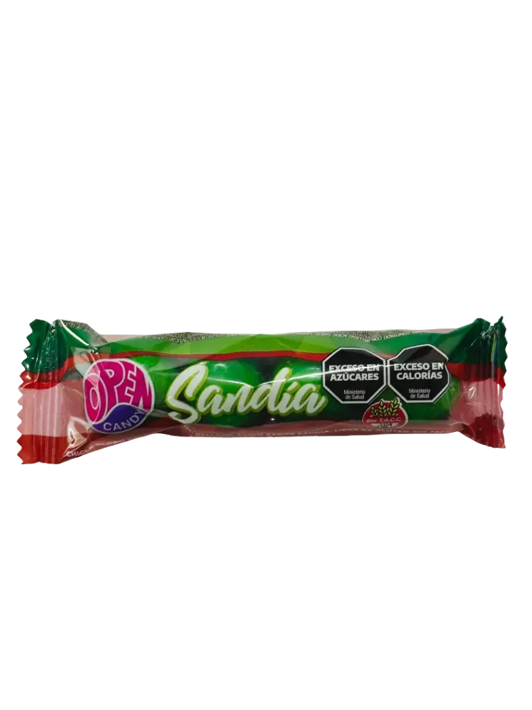[100543] Chicle Open Candy Sandia Flow x18g