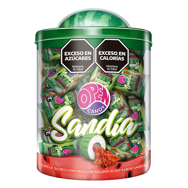[100544] Chicle Open Candy Sandia x120u