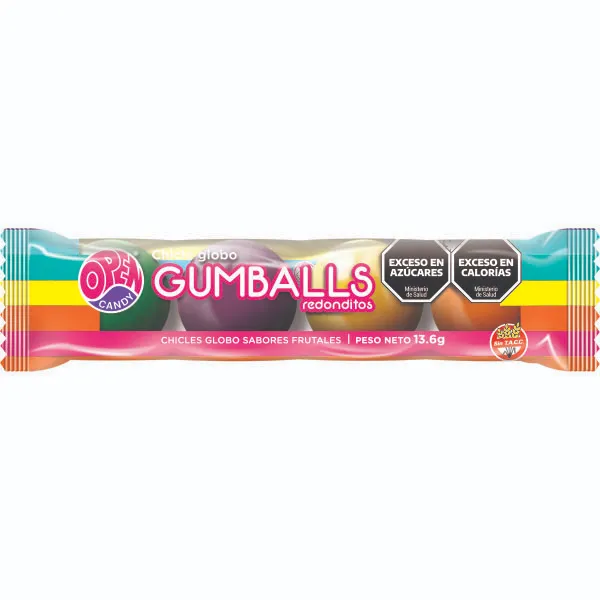 [100546] Chicles Gumballs x13,6g