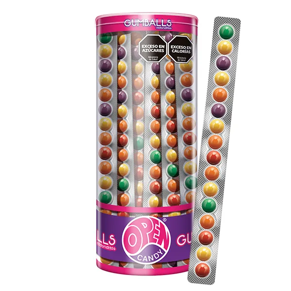 Chicles Gumballs x16u 54,4g