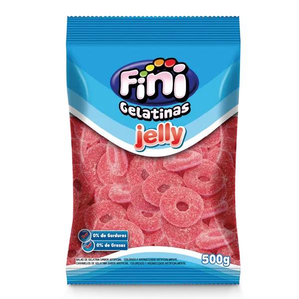 Goma Fini Jelly Aros de Fresa x500g