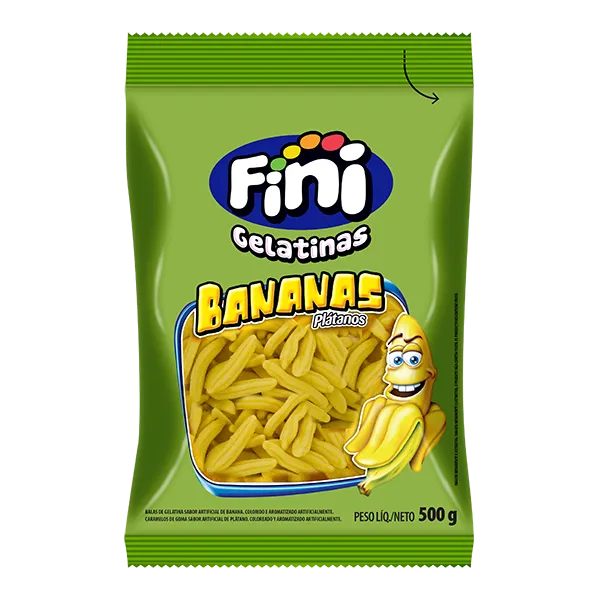 [100551] Goma Fini Bananas x500g