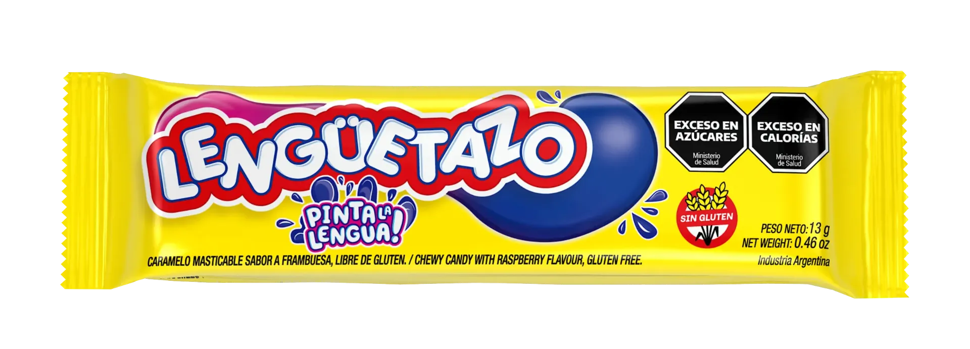 Lengüetazo Frambuesa Pinta Lengua x13g