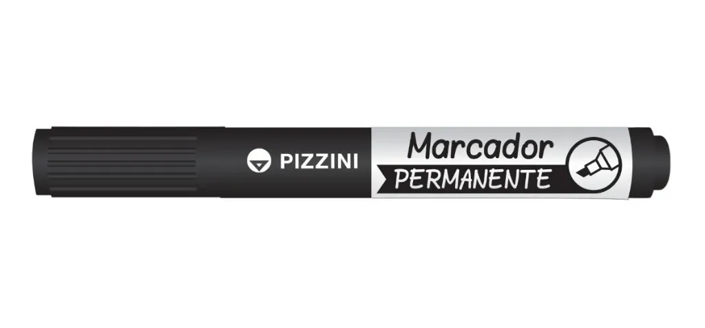 [100600] Marcador Permanente Pizzini Punta Bisel