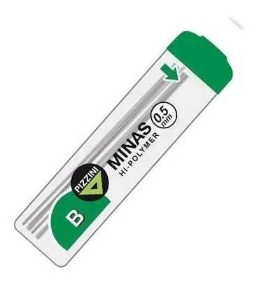 [100601] Minas Pizzini 0,5mm B 60mm x12 minas