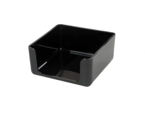 [100610] Portataco Pizzini 9x9cm Negro