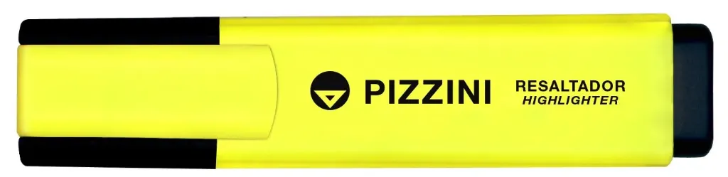 [100614] Resaltador Pizzini Punta Biselada (Amarillo)