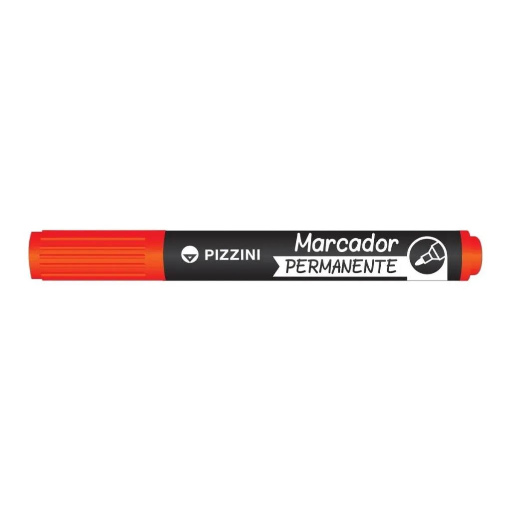 Marcador Permanente Pizzini Punta Redonda