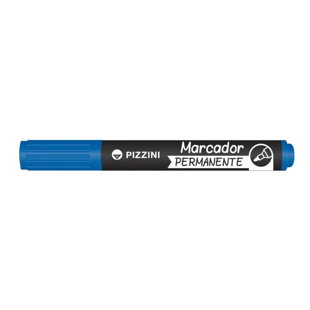 Marcador Permanente Pizzini Punta Redonda