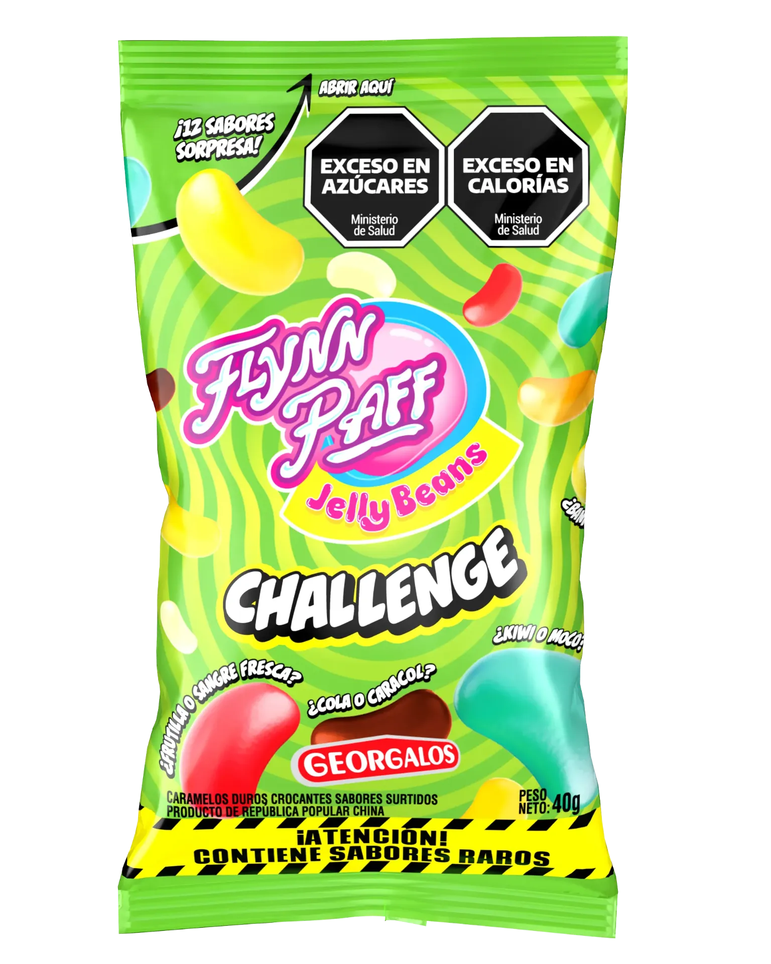 [100628] Flynn Paff Jelly Beans Challenge x40g