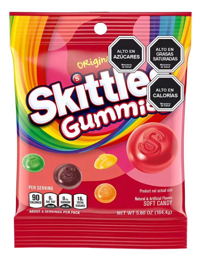 Goma Skittles Original x164,4g