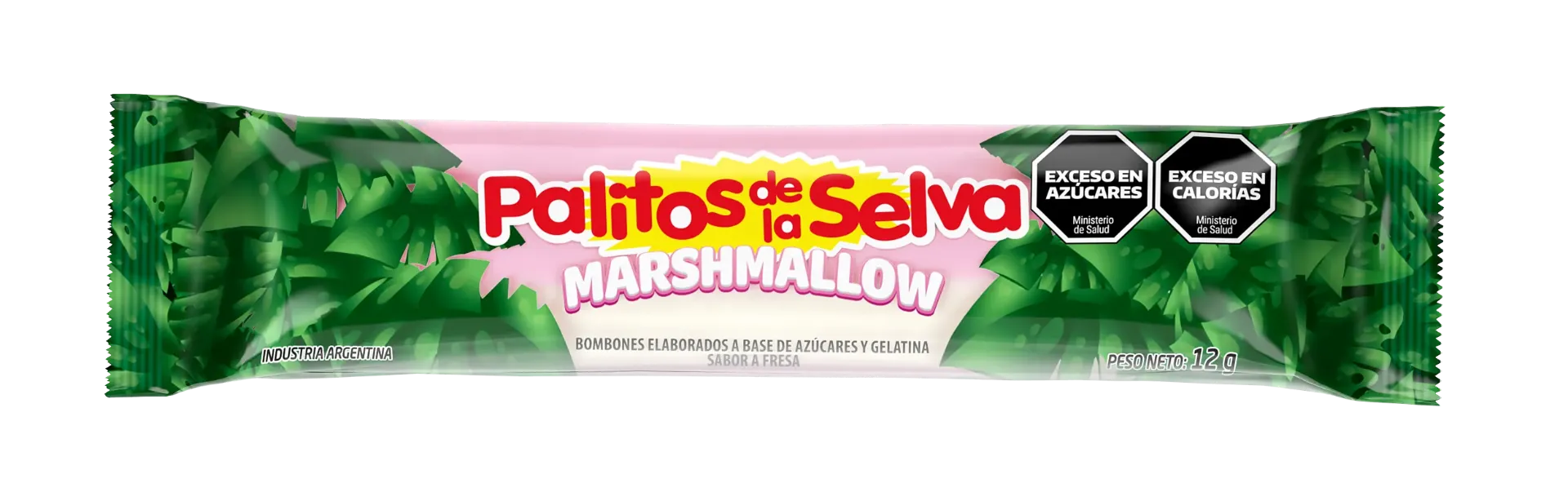 [100627] Palitos de la Selva Marshmallow x12g