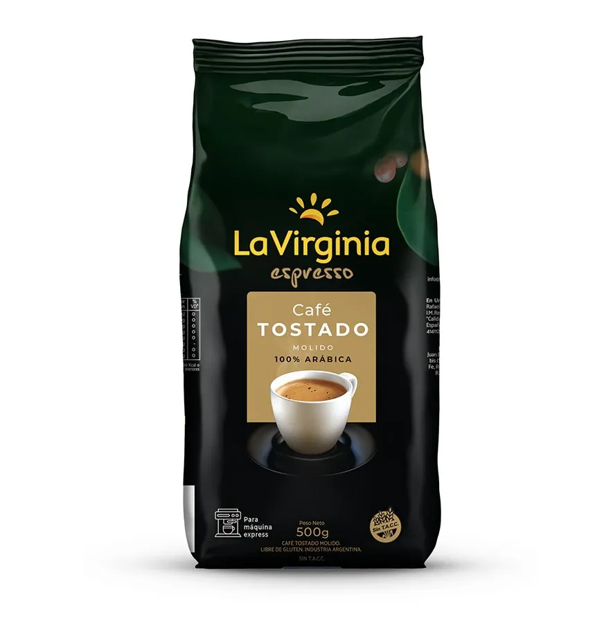 Café Molido La Virginia Espresso Tostado x500g