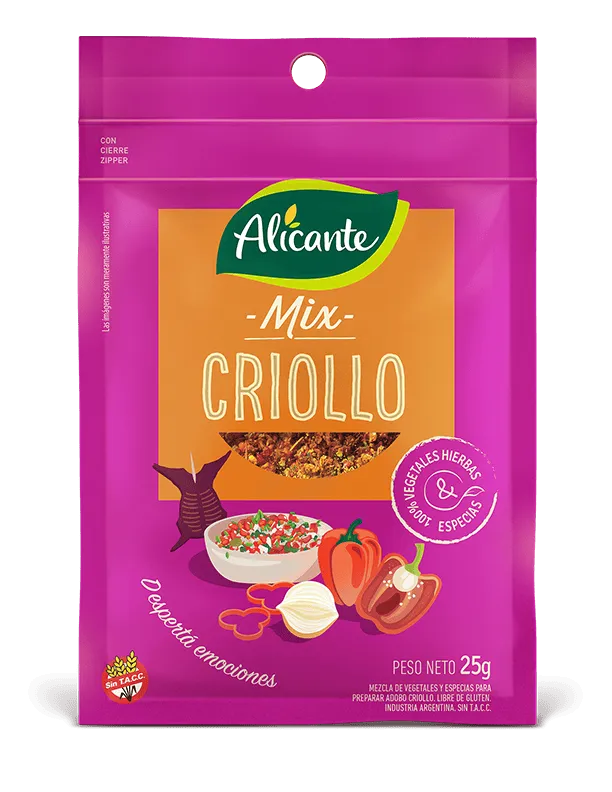 [100643] Mix Criollo Alicante x25g