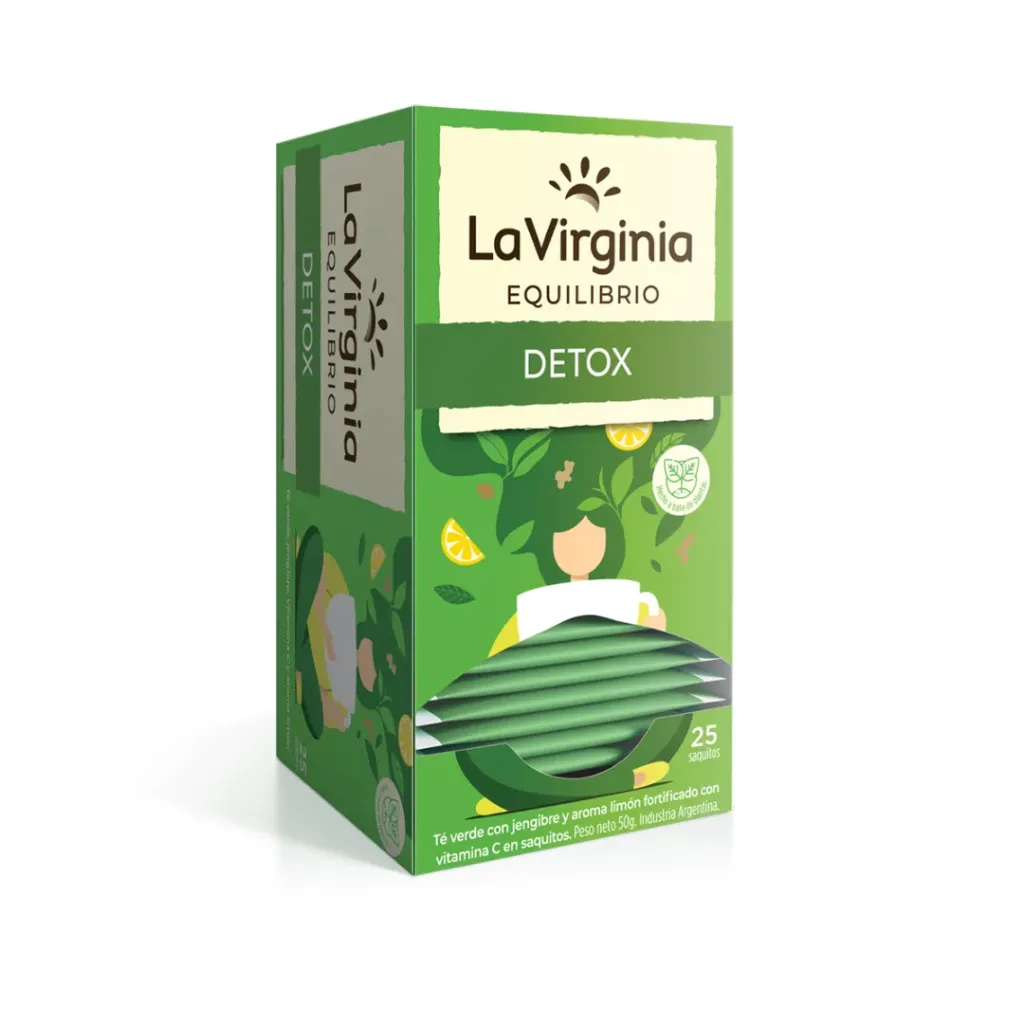 Té Equilibrio Detox La Virginia x25u