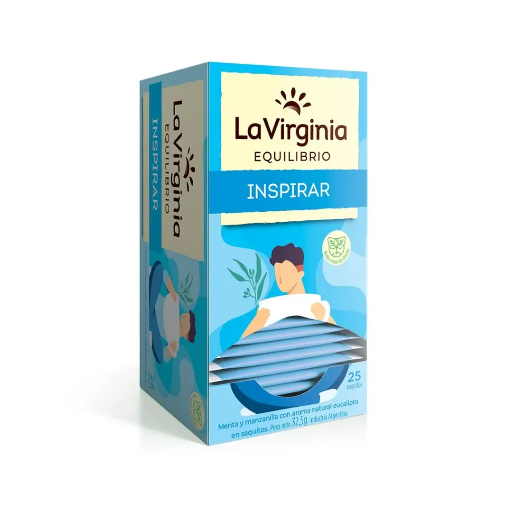 Té Equilibrio Inspirar La Virginia x25u