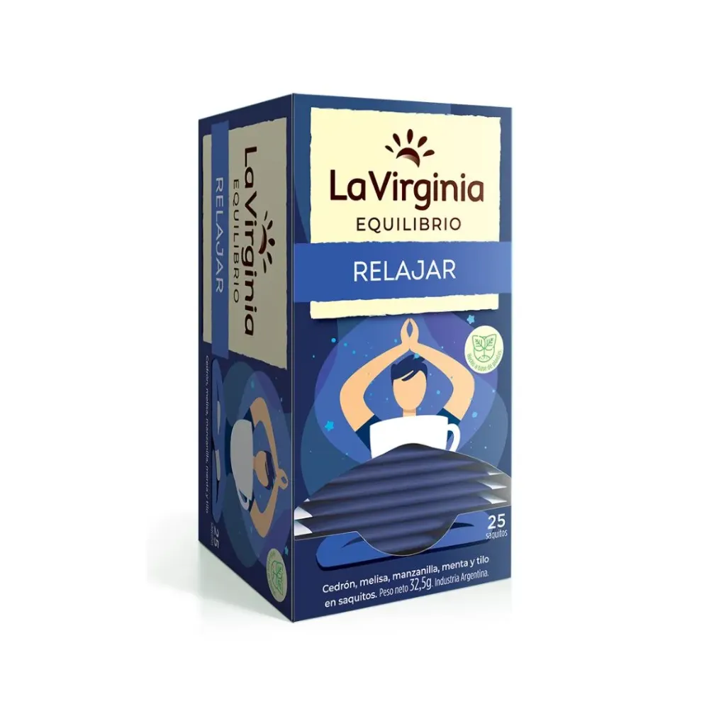 [100635] Té Equilibrio Relajar La Virginia x25u