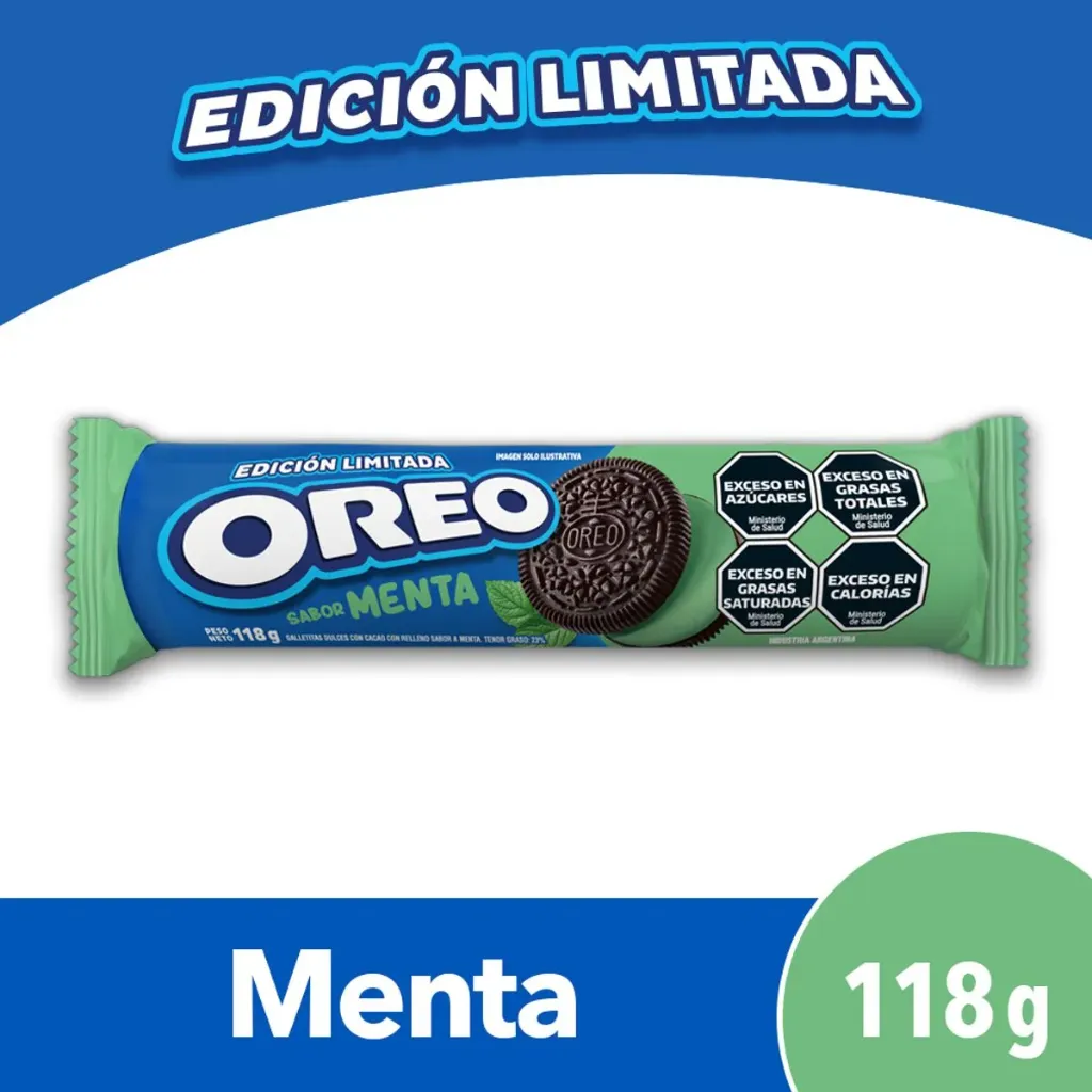 [100660] Oreo Menta x118g