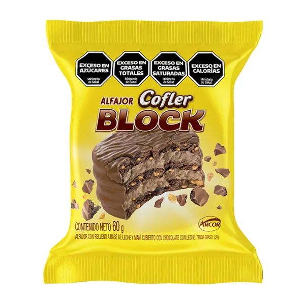 Alfajor Cofler Block x60g