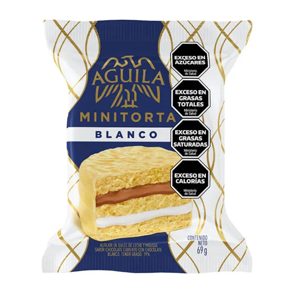 [100688] Alfajor Minitorta Águila Blanco x69g