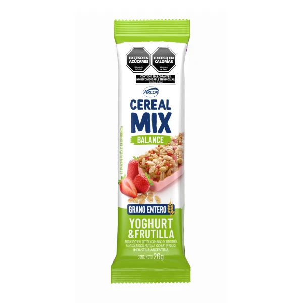 Cereal Mix Balance Yoghurt y Frutilla x26g