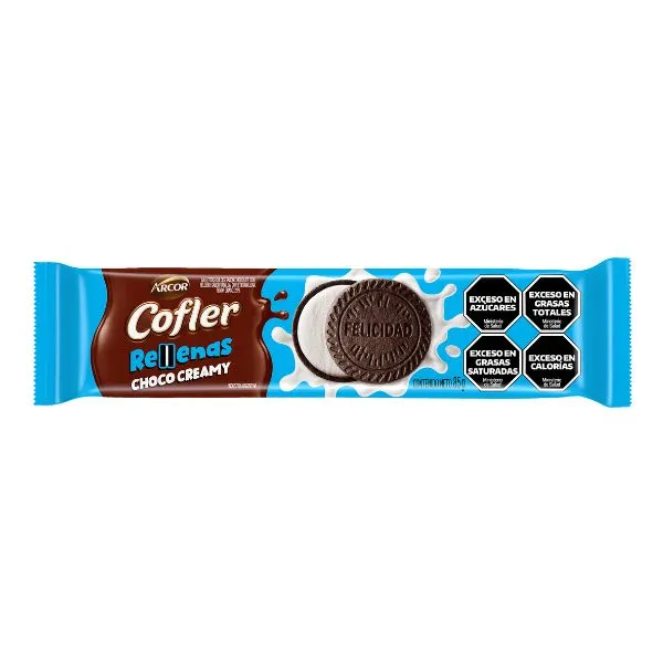 Cofler Rellena Chococreamy x85g
