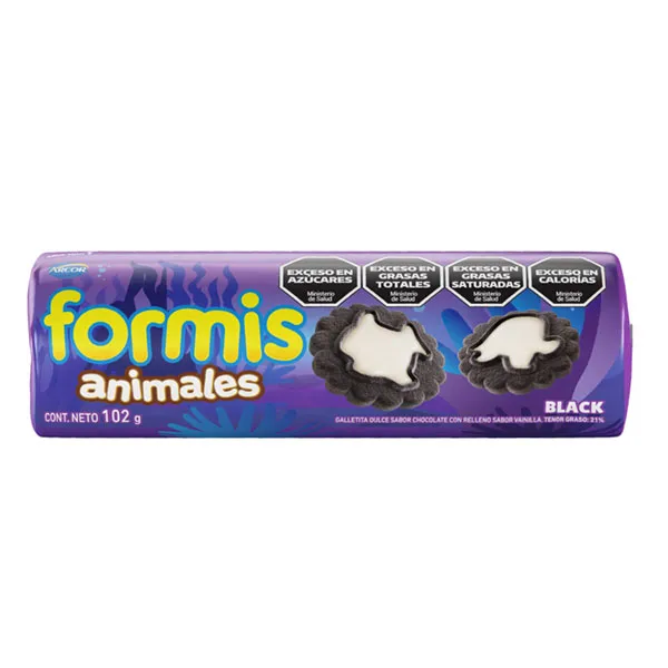 [100709] Formis Sabor Chocolate Rellena de Vainilla x102g