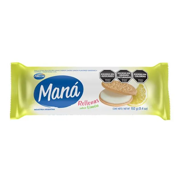 [100714] Maná Limón Rellena de Limón x152g