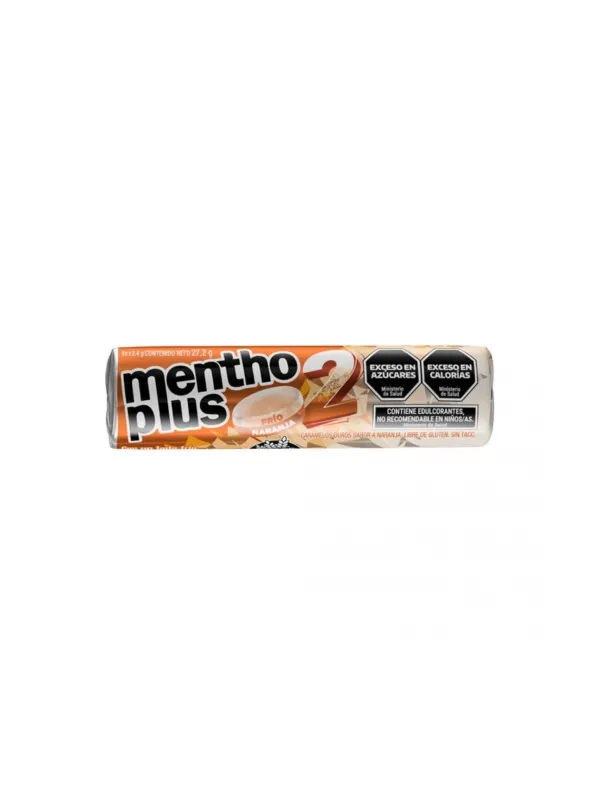 Menthoplus 2 Frío Naranja x28g