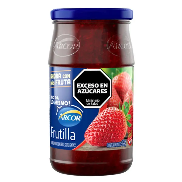 Mermelada Arcor Frutilla x454g